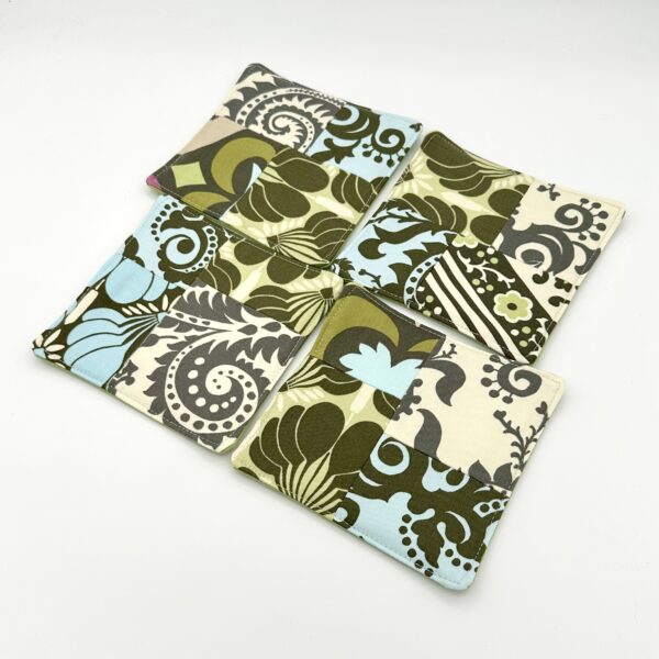 Abstract Meadow Coaster Set