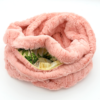 Blossom Cozy Infinity Scarf With Zippered Pocket