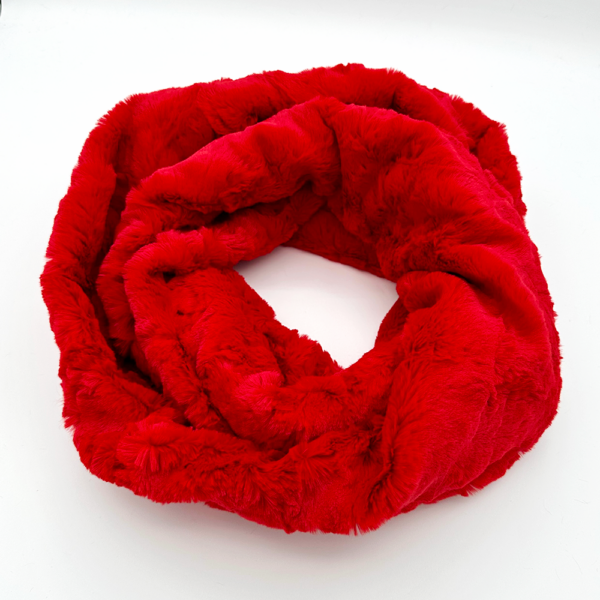 Cardinal Cozy Infinity Scarf With Zippered Pocket