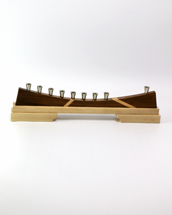 Walnut & Maple Terrace Menorah