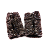 Brown Tweed Fingerless Gloves
