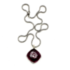 Burgundy Bloom Pendant