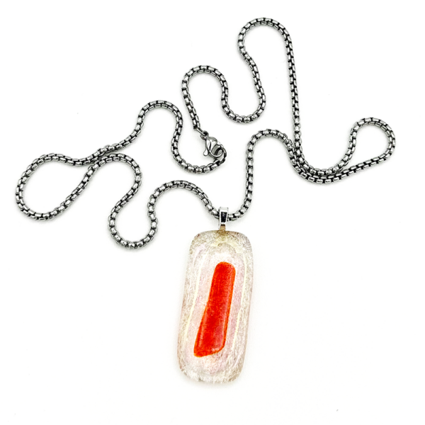 Golden Flame Pendant