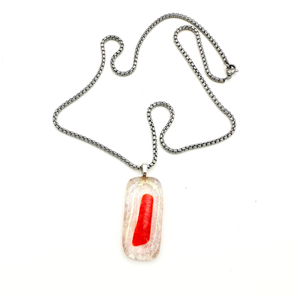 Golden Flame Pendant