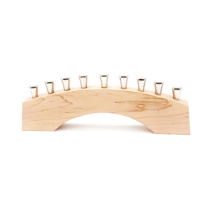Modern Arc Menorah