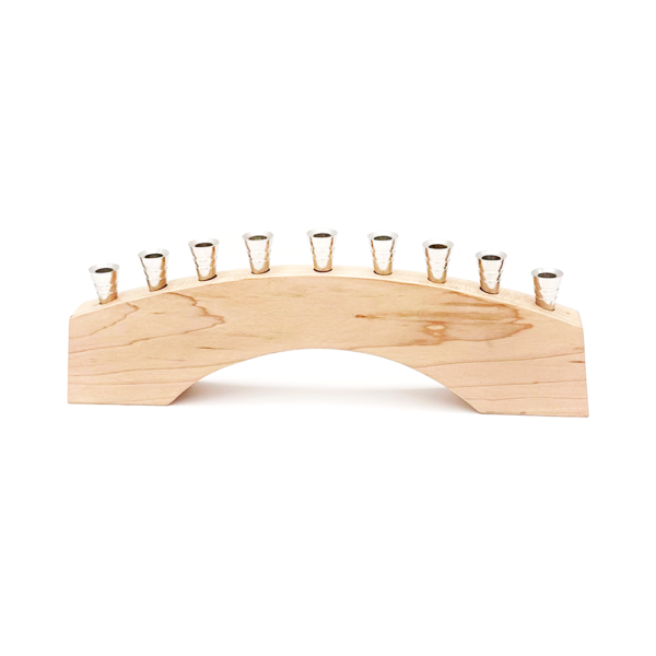 Modern Arc Menorah